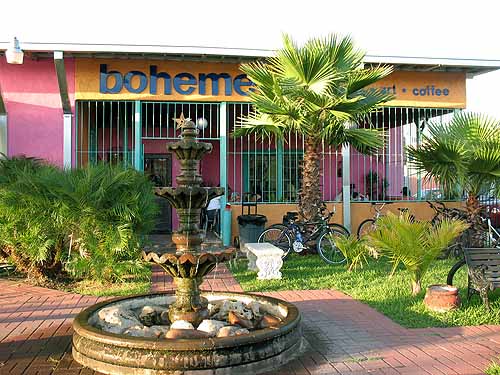 Bohemio's, the East End's first art and music coffeehouse