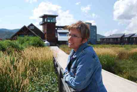 The 1,200 acres of high-plains wetlands were saved from development to create the Swaner EcoCenter, explains Annette Herman, Executive Director.